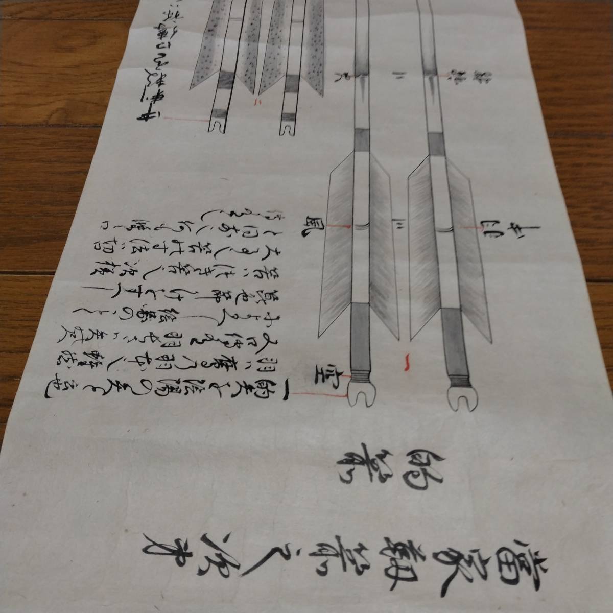 当方、先祖代々受け継がれ曽祖父蔵にて保管  小笠原大膳太夫長時 右近太夫 天 九 八月 富家  古文書 古絵図拍卖