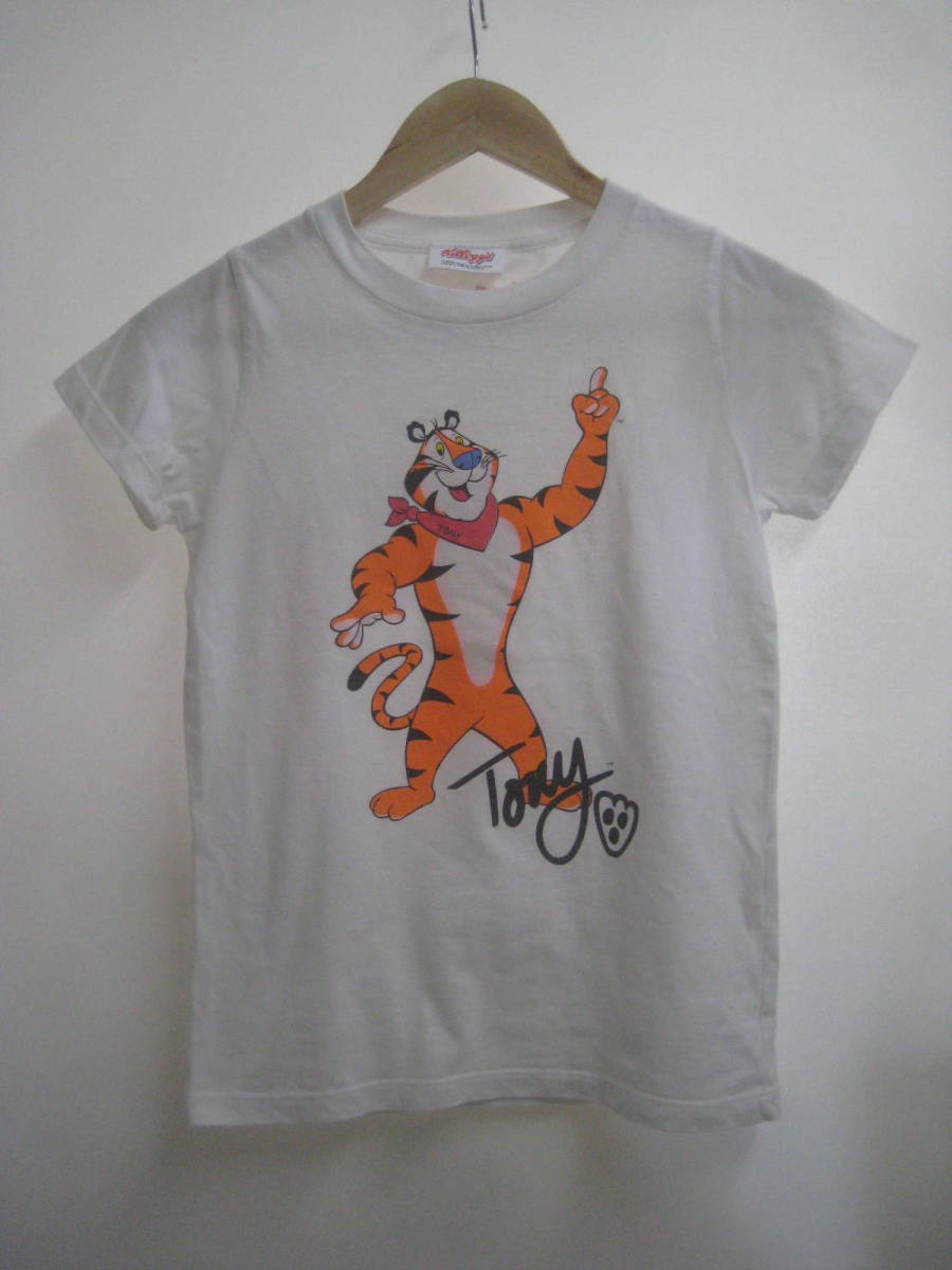 一点物!! Kellogg's ケロッグ トニー・ザ・タイガー プリントTシャツ拍卖