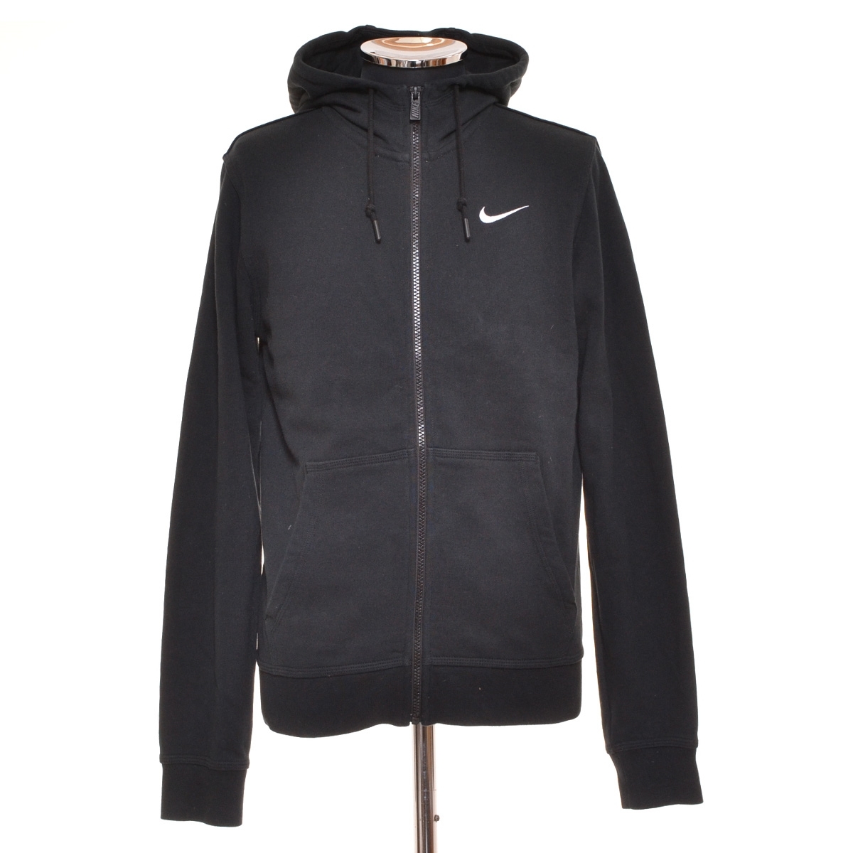 〇471504 NIKE ナイキ ○スウェットパーカー ジップアップ サイズS メンズ ブラック拍卖