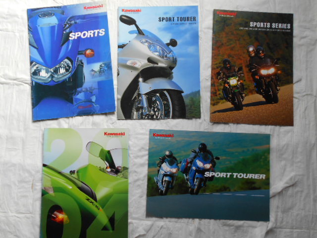 KawasaKi SPORTSスポーツ TOURERツアラー シリーズパンフレット5枚拍卖