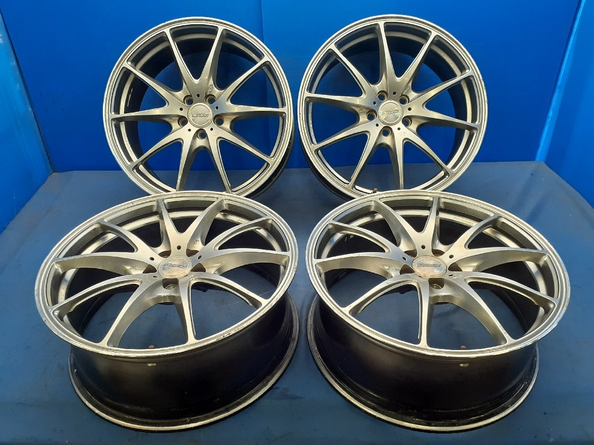 ★ 個人宅発送可 RAYS VOLKRACING G25 レイズ VR ヴォルクレーシング アルミホイール 4本 18インチ 7.5J +48 5H PCD100拍卖