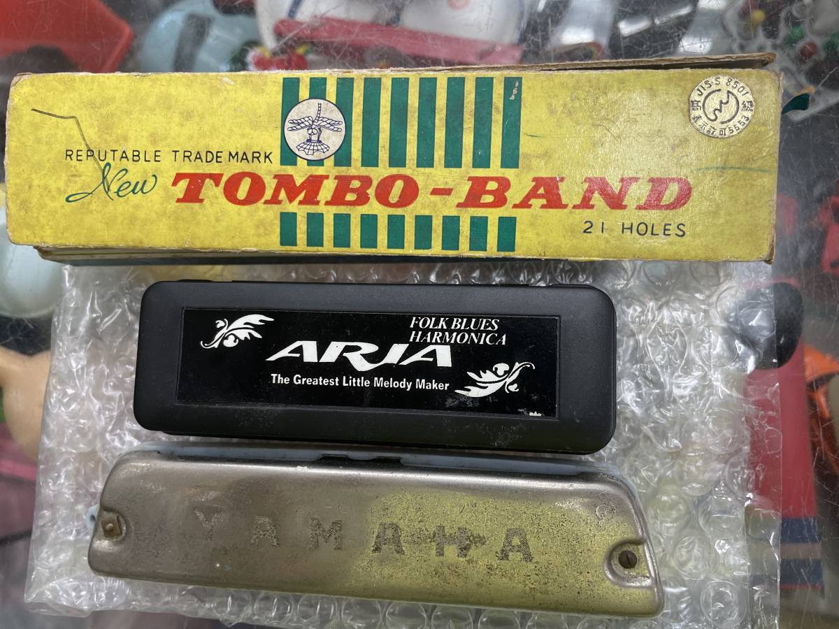 送料無料!? 3個セット YAMAHA ARIA TOMBO ハーモニカ 昭和レトロ拍卖