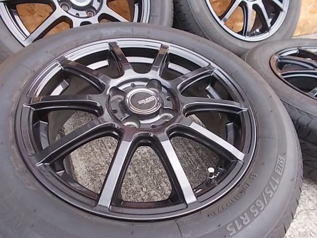 15in KINO SPORT フィット アクア スイフトなどに 2305拍卖