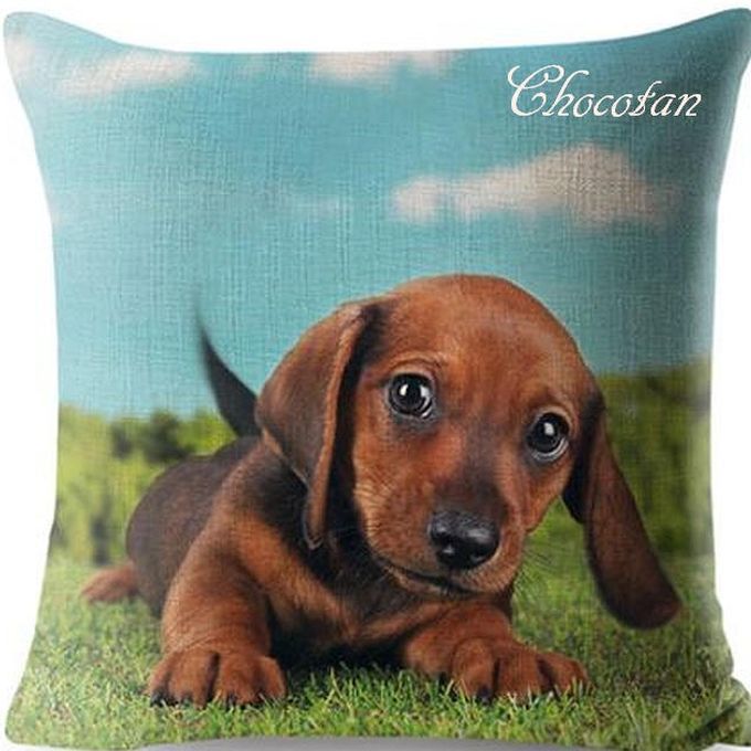 【送料無料】ダックスフンド a75 クッションカバー【新品】拍卖