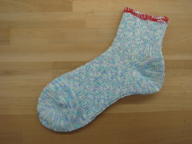 新品Mauna Kea(マウナケア)ソックス リップルスラブ MENS 10383 Red拍卖