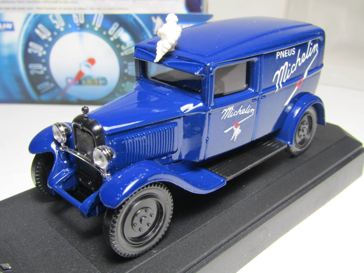 Citroen C4 1/43 シトロエン コマーシャルバン MICHELIN ミシュラン ビバンダム Bibendum ミシュランマン 1930~80 50th フランス SOLIDO製 拍卖