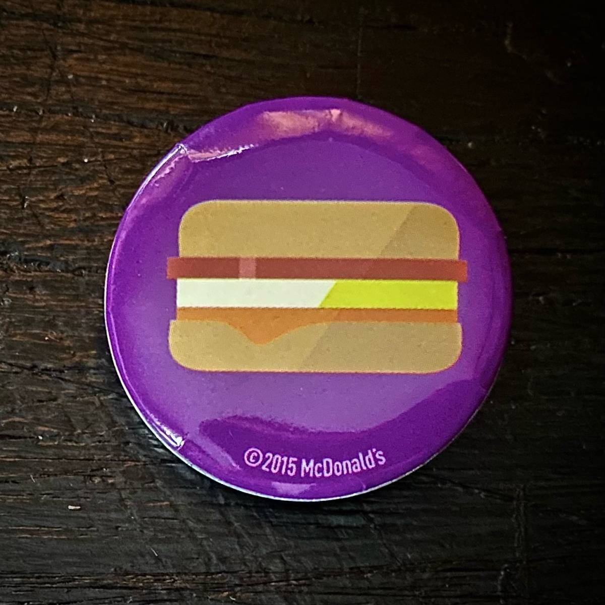 US Mcdonald's マクドナルド エッグマックマフィン  朝マック 缶バッジ バッジ ピンバッジ mcd-48拍卖