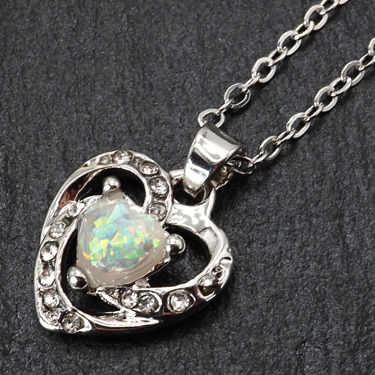 オパール シルバー ネックレス拍卖