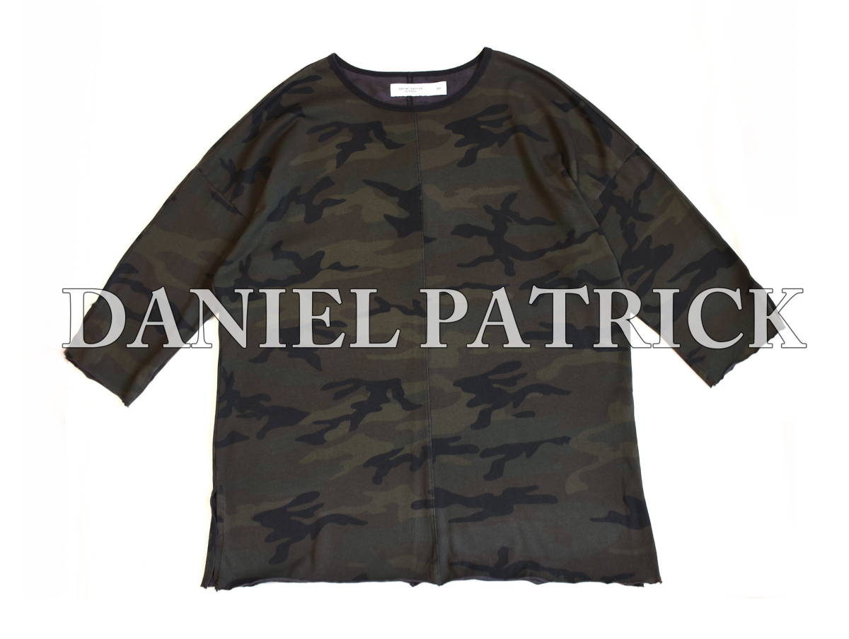 DANIEL PATRICK (ダニエルパトリック) 迷彩カモフラ・ビッグシルエットカットソー拍卖