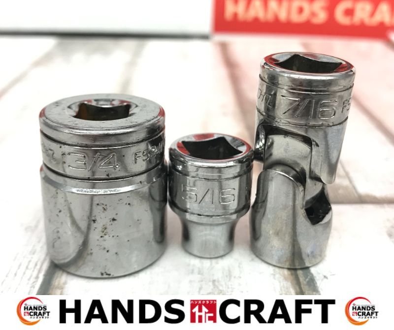 ★レターパック送料込み★スナップオン 中古 FS241 F101 FS14B 6角/12角/シャローソケット セット Snap-on【ハンズクラフトうるま】拍卖