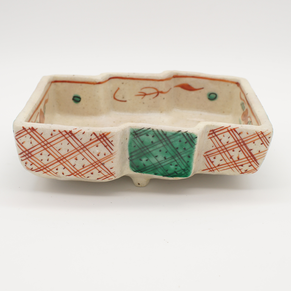 美濃焼! ZOHO ☆呉須赤絵誰が袖・向付☆ BE18 新品 皿 鉢 盛皿 盛鉢 プレート ギフト拍卖