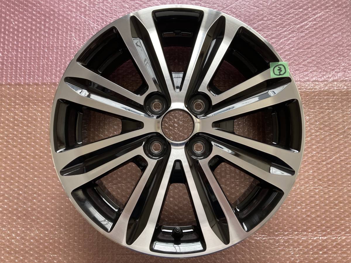 ☆ 極上 新車外し ダイハツ タント カスタムRS 純正 15in アルミホイール 1本 ムーヴ ムーブ キャスト ☆③拍卖