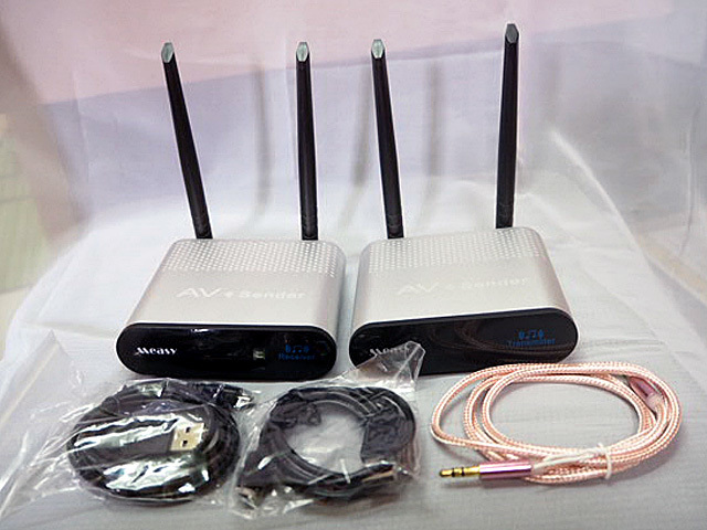 新品未開封 Measy AU680 ワイヤレスオーディオ送信機&受信機 ・230522拍卖