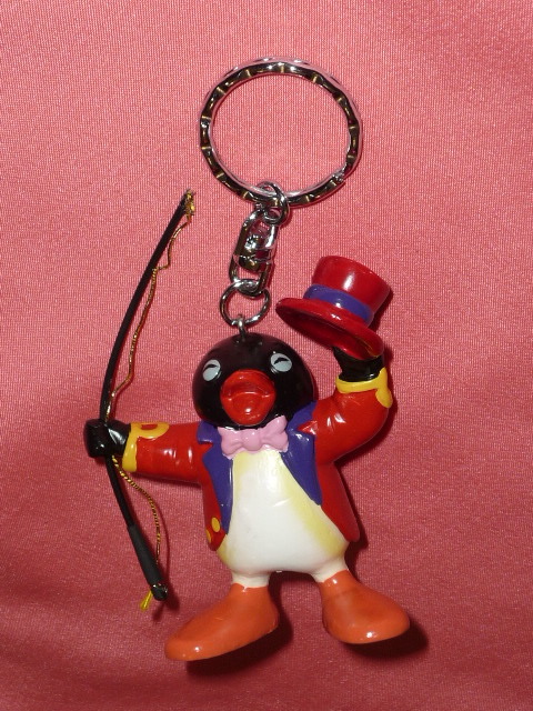 激レア!レトロ 1990年 PINGU ピングー キャラクター マスコットキーホルダー⑨拍卖