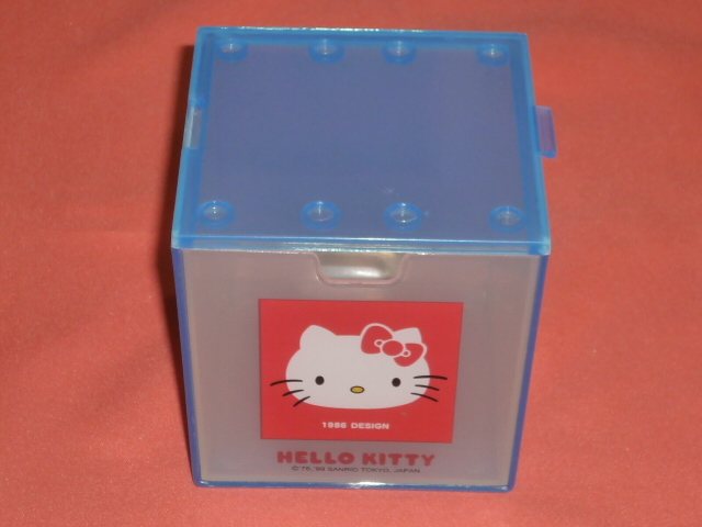 激レア!レトロ 1999年 サンリオ ハローキティ 25周年 キューブコレクション 引き出しケース 小物入れ①拍卖