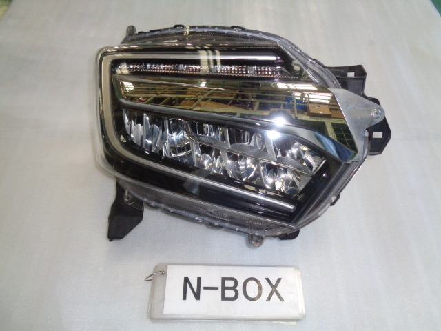 N-BOX カスタム JF3 右ヘッドランプユニット LED 即決 6503拍卖