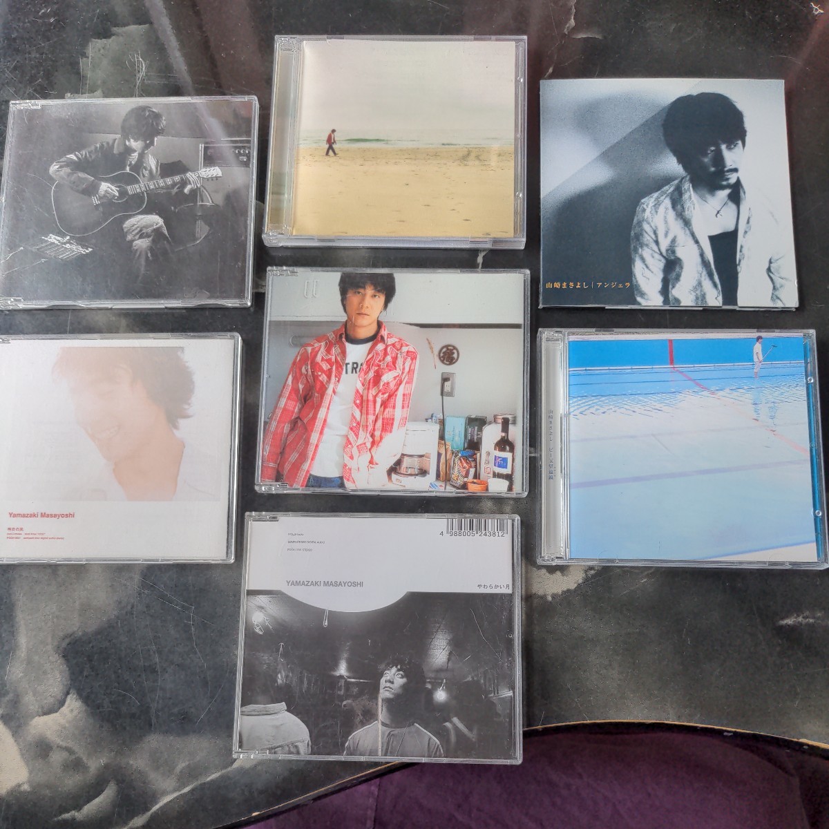 山崎まさよし◆シングルCD・7枚(初回限定版/DVD付きあり) ◆CD/シングル/ポップス拍卖