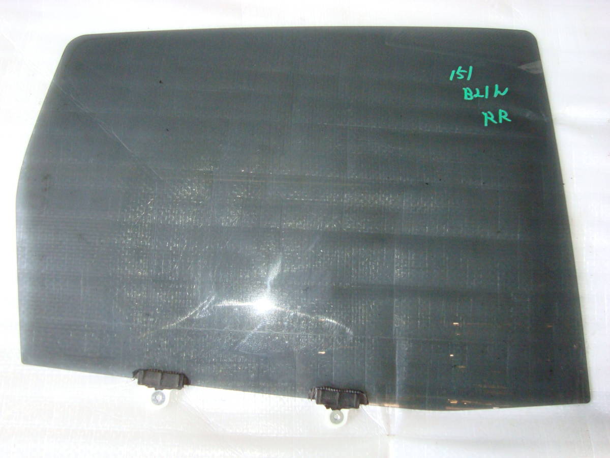 151 デイズ ハイウェイスター B21W リア 右 ドアガラス 右後 拍卖