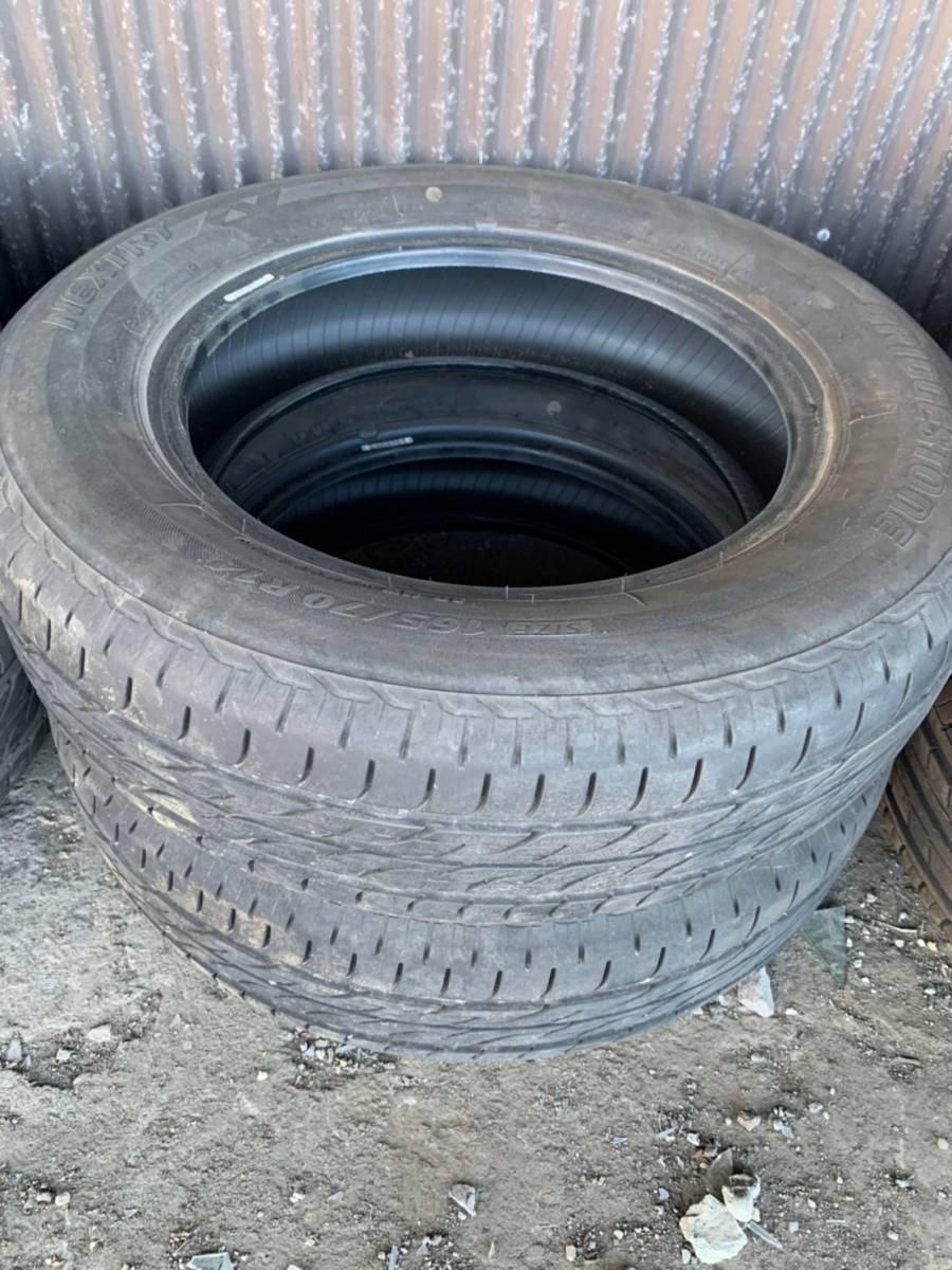 Y918 165/70R14 BRIDGESTONE ブリジストン 2021年 2本セット拍卖