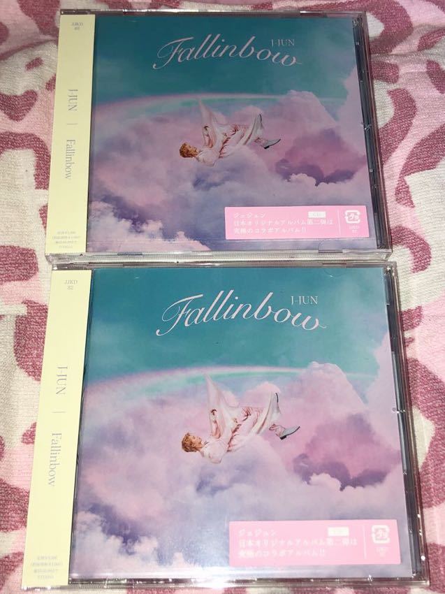 新品 未開封 ジェジュン J-JUN Fallinbow アルバム 通常版 CD 2枚 JAEFANS拍卖