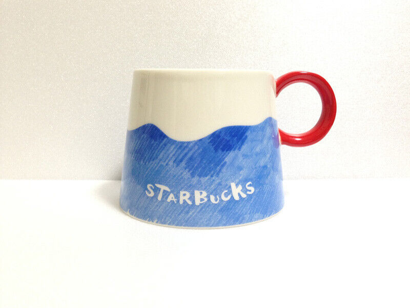 未使用 スターバックス STARBUCKS 富士山 マグカップ 青 2019 スタバマグ 送料無料拍卖