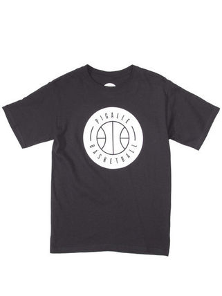 新品 未使用 正規品 ◆ 仏PIGALLE直接購入 ピガール Basketball 黒Tシャツ サイズM 希少品 ◆拍卖