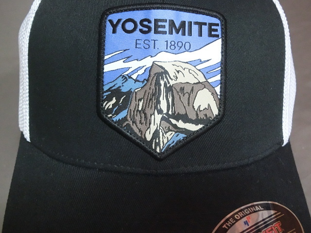 ★USA購入 激レア コロンビア【Columbia】世界自然遺産 ヨセミテ国立公園【Yosemite National Park】絵柄ワッペン付メッシュキャップ拍卖