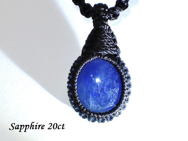 ★ブルーサファイア20ct★天然石ネックレス★宝石コランダム★ビーズ タンザナイト ターコイズ他★ハンドメイド★kamesan拍卖