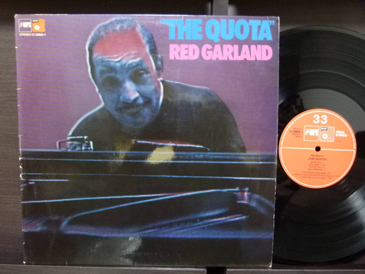 ■激レア■美盤オリジナル■RED GARLAND■THE QUOTA■コーティング拍卖