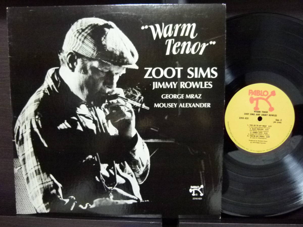 ■激レア■美盤■ZOOT SIMS■WARM TENOR■拍卖