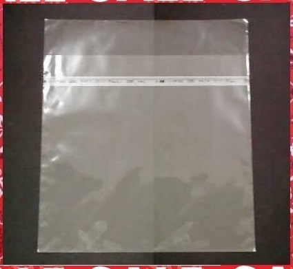 12インチ アナログ LPレコード用粘着テープ付外袋 メーカー純正同等品 500枚!開閉自在 !!!!拍卖