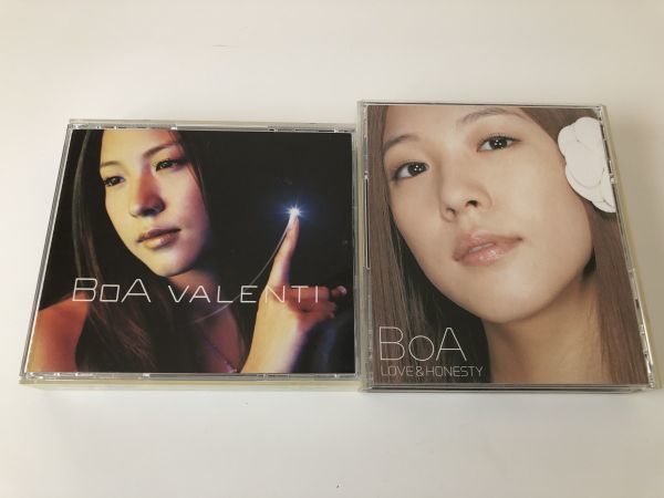 B14049 中古CD VALENTI (CCCD)(CD+DVD)+LOVE & HONESTY (初回限定生産)(CCCD)(CD+DVD) BoA 2点セット 拍卖