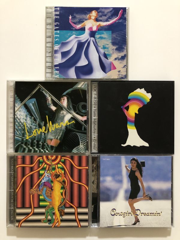 B13782 中古CD 天国のドア+LOVE WARS+他3枚 松任谷由実 5枚セット U-miz拍卖