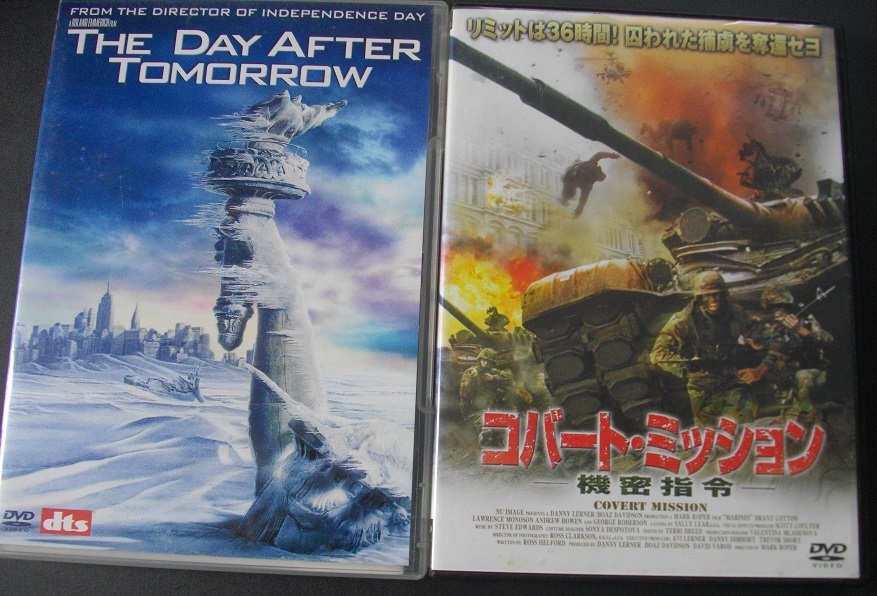 「デイ・アフター・トゥモロー」「コバート・ミッション 」 中古   DVD   2本セット   送料無料  1326拍卖