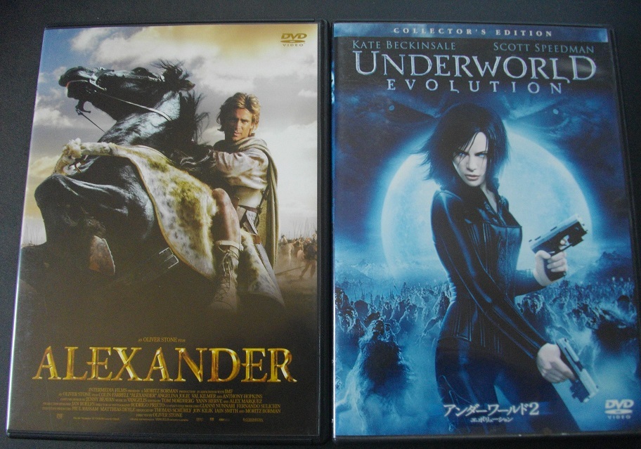 「アレキサンダー」「アンダーワールド2」 中古   DVD   2本セット   送料無料  1279拍卖