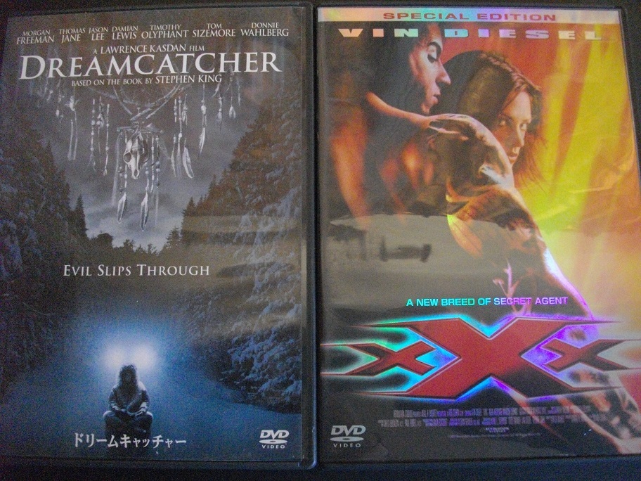 「ドリームキャッチャー」「トリプルX」 中古  DVD  2本セット   送料無料  1202拍卖
