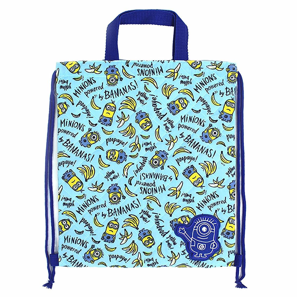 @【即決】◇ナップサック / キルトバッグ / 体操着入れ等◇怪盗グルー / ミニオン / ミニオンズ / 新入学準備 男の子 / 073553拍卖