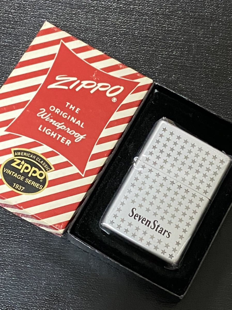 zippo セブンスター 会津漆塗 1937レプリカ 限定品 特殊加工 希少モデル ヴィンテージ 1996年製 SevenStars 1937REPLICA ケース 保証書拍卖