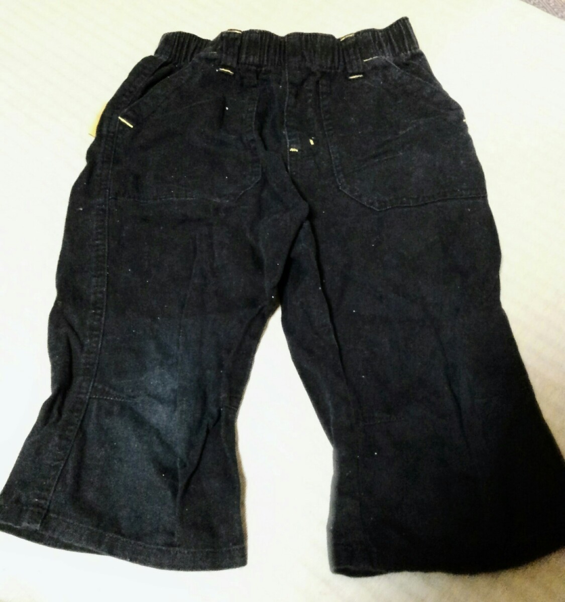 ハーフパンツ ショートパンツ 黒 130サイズ キッズ 複数落札同梱可拍卖