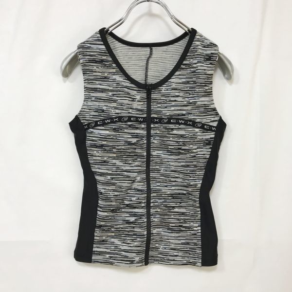 CW-X/シーダブリュー・エックス スポーツトップス サイズ9 M ブラック レディース ヨガ/ジム拍卖