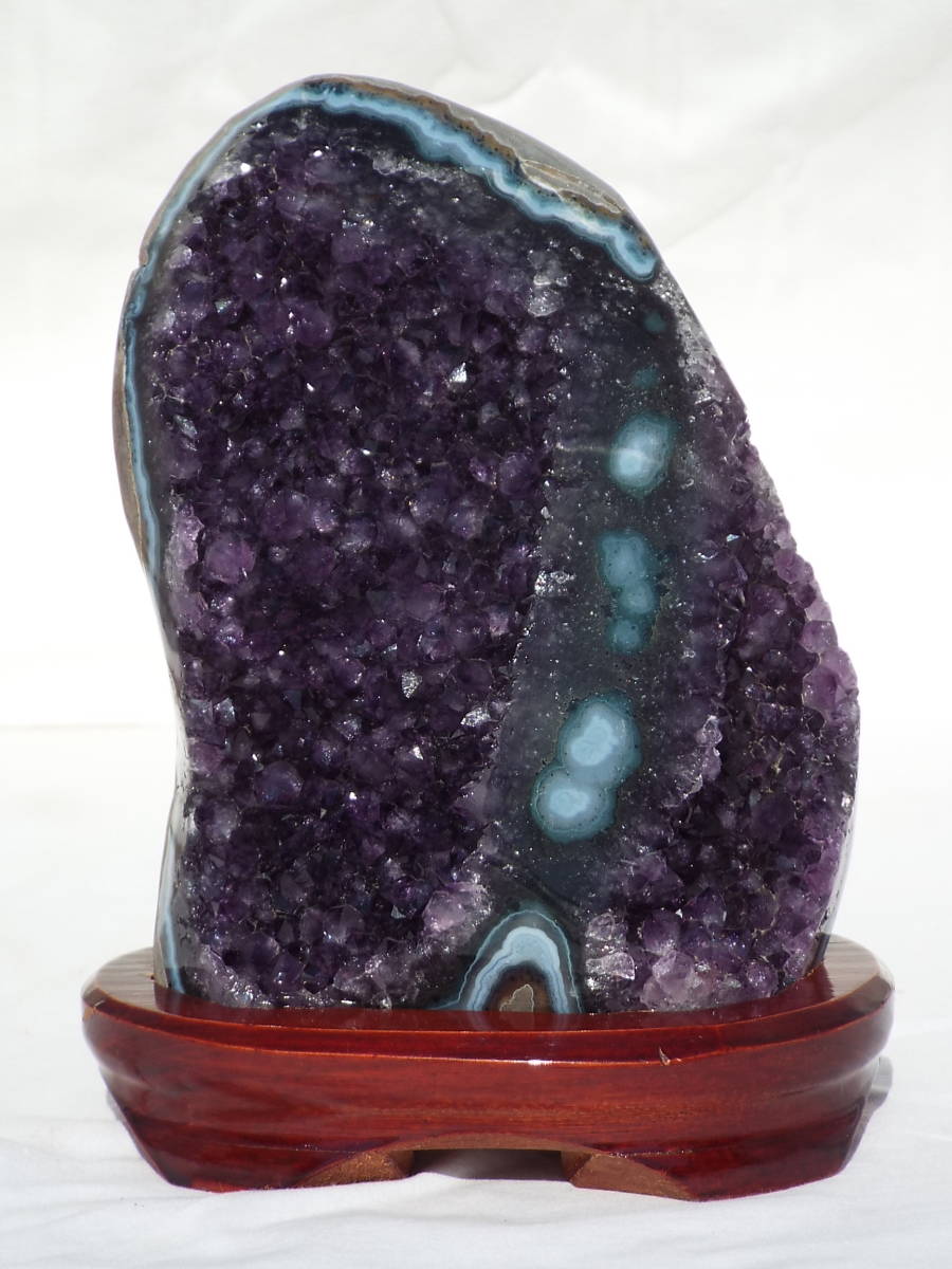 アメジスト ウルグアイ産 1.74kg 鉱物 インテリア パワーストーン 鑑賞石 観賞石 天然石 自然石 銘石 置物 美石拍卖