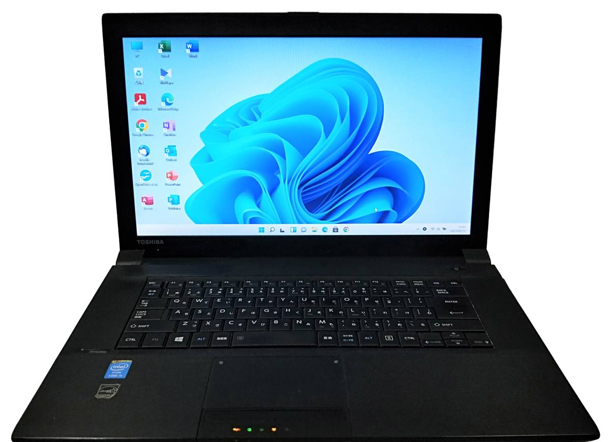 ★【驚速 TOSHIBA B554/K i5-4300M 2.60Hz x4+8GB+SSD:500GB 15.6インチノートPC】Win11+Office2021 Pro/USB3.0/HDMI■D051332拍卖