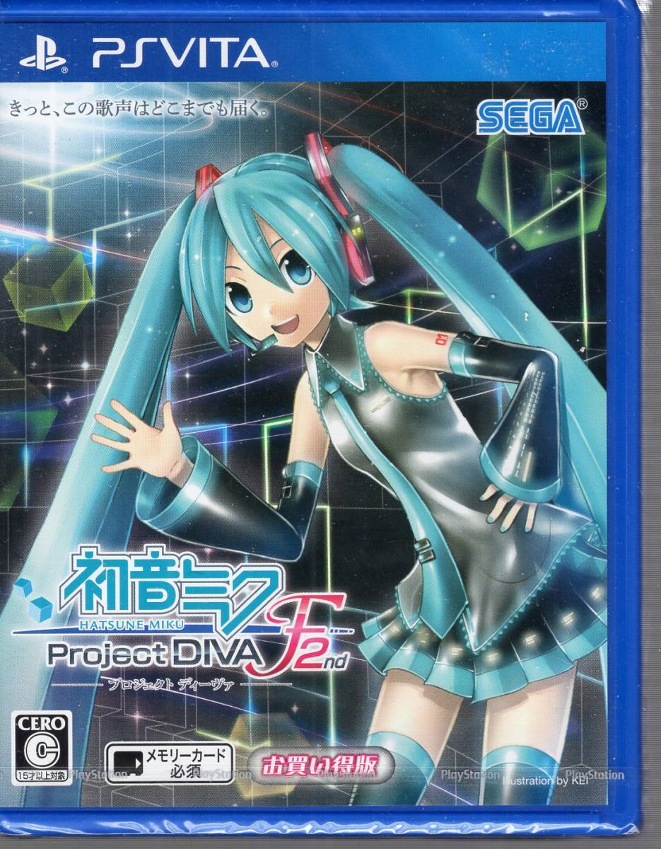 PSvita※未開封品※◆初音ミク  Project DIVA F 2nd お買い得版 ~ セガ ■3点より送料無料有り■/34.84拍卖