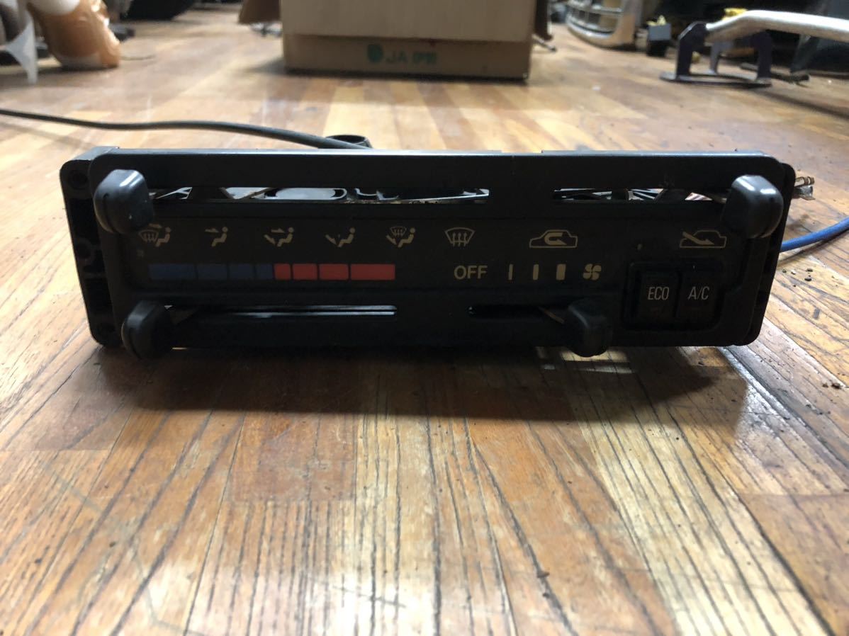 純正!希少!動作ok!エアコンスイッチ エアコンパネル エアコンユニット AC操作パネル ワイヤーケーブル付 アルト ワークス CR22S JDM拍卖