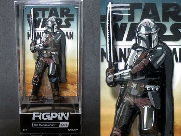 金属製ピンバッジ ザ・マンダロリアン (ダークセイバー / ザ・マンダロリアンシーズン3版) FiGPiN スターウォーズ拍卖