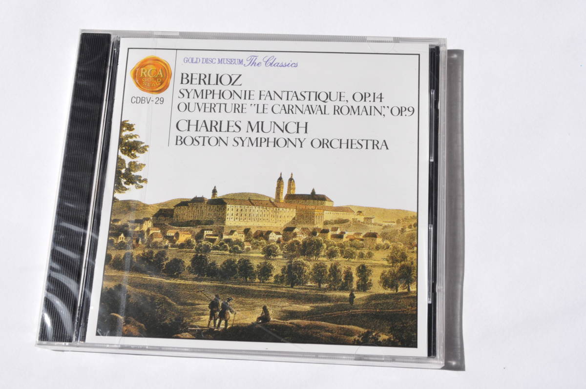 ベルリオーズ:幻想交響曲&序曲「ローマの謝肉祭」@シャルル・ミュンシュ&ボストン交響楽団/ゴールドCD/Gold CD/未開封拍卖