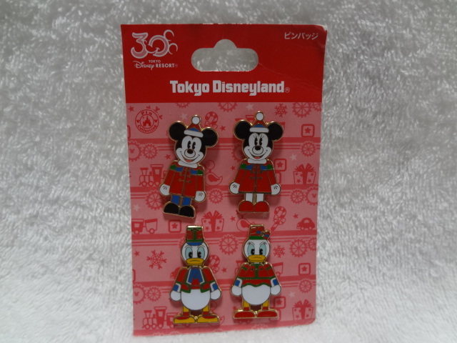TDLピンバッジ 30周年クリスマス拍卖