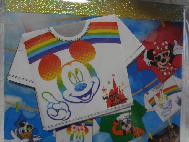 TDR折り紙メモ ミッキーTシャツ拍卖