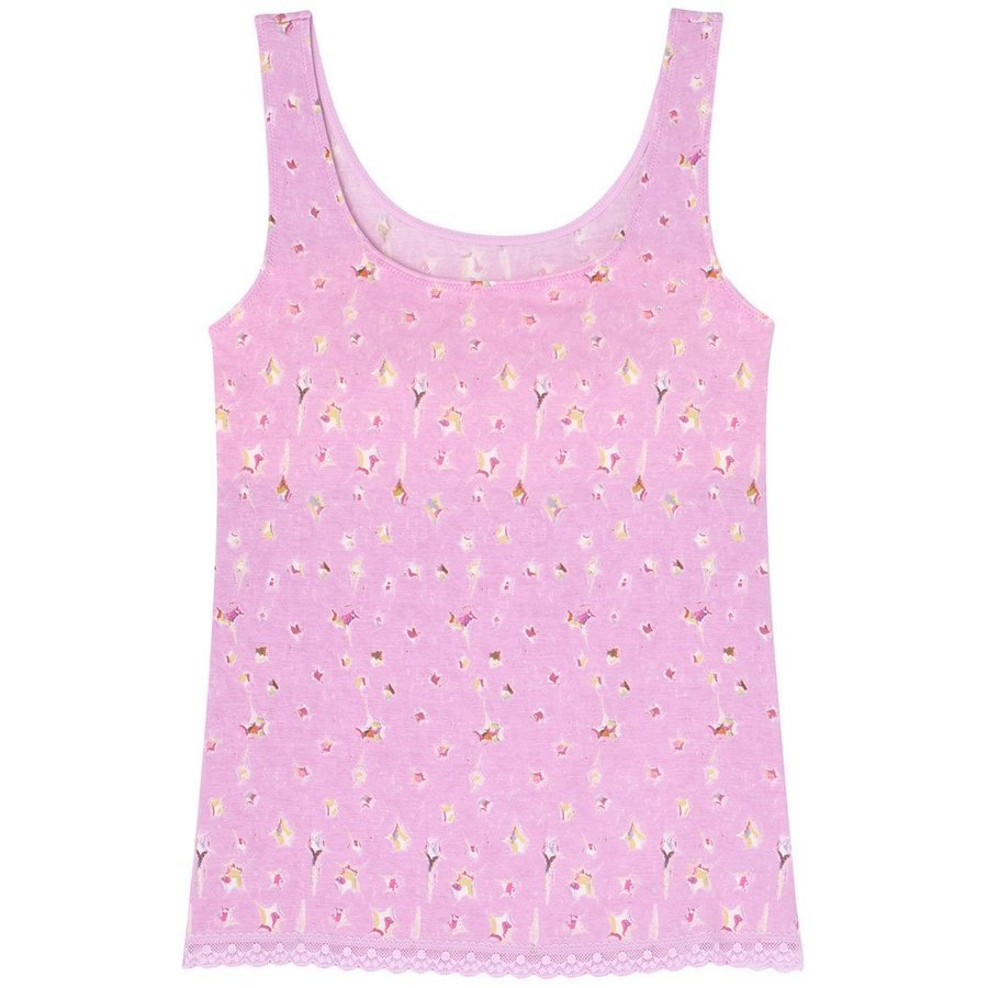 Lサイズ ツモリチサト★ワコール新品タグ付き未使用 パット付 キャミソール タンクトップ ブラカップ★キラキラスターPI日本製拍卖