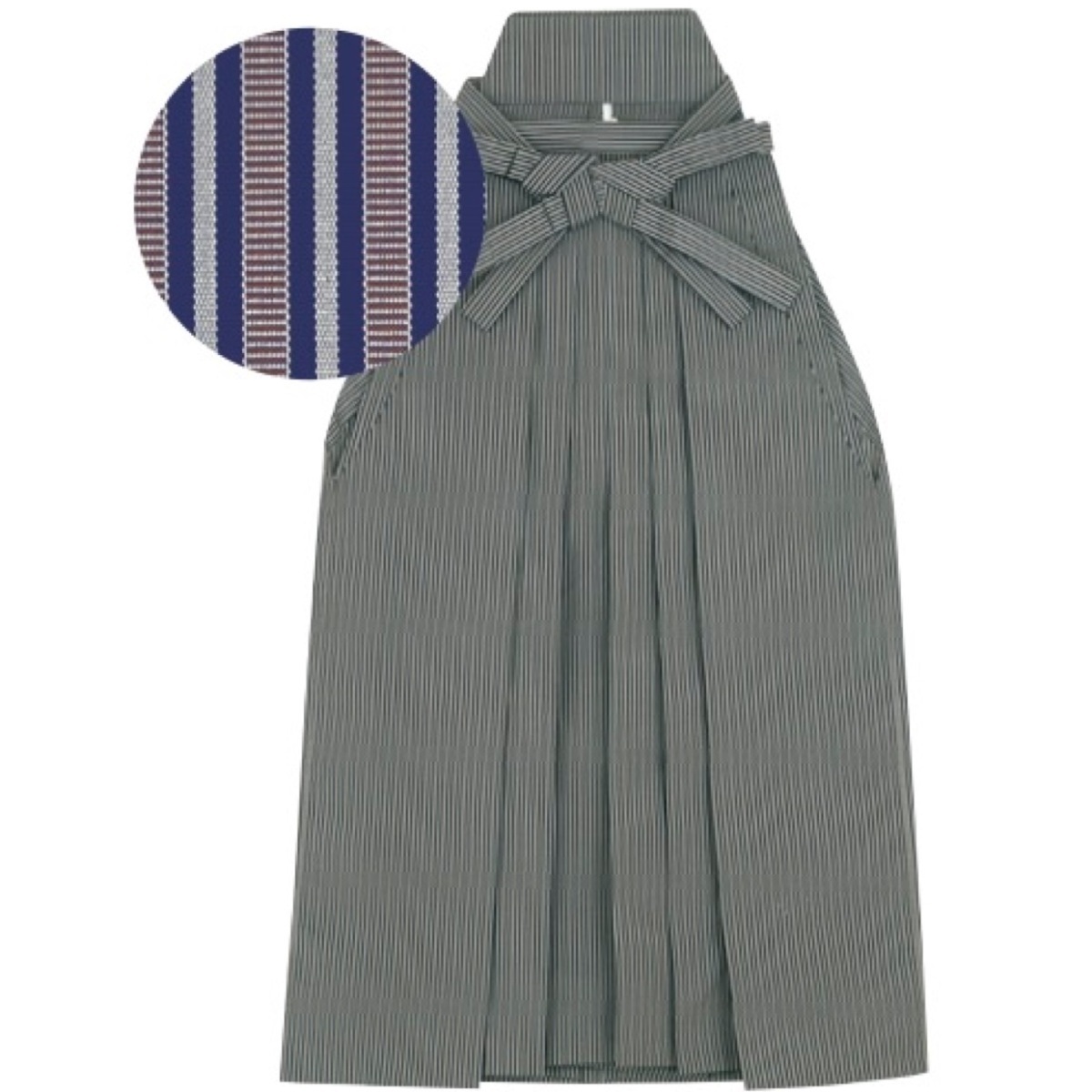 袴 はかま 「縞袴」馬乗り仕立 L寸 K185-65273-L拍卖